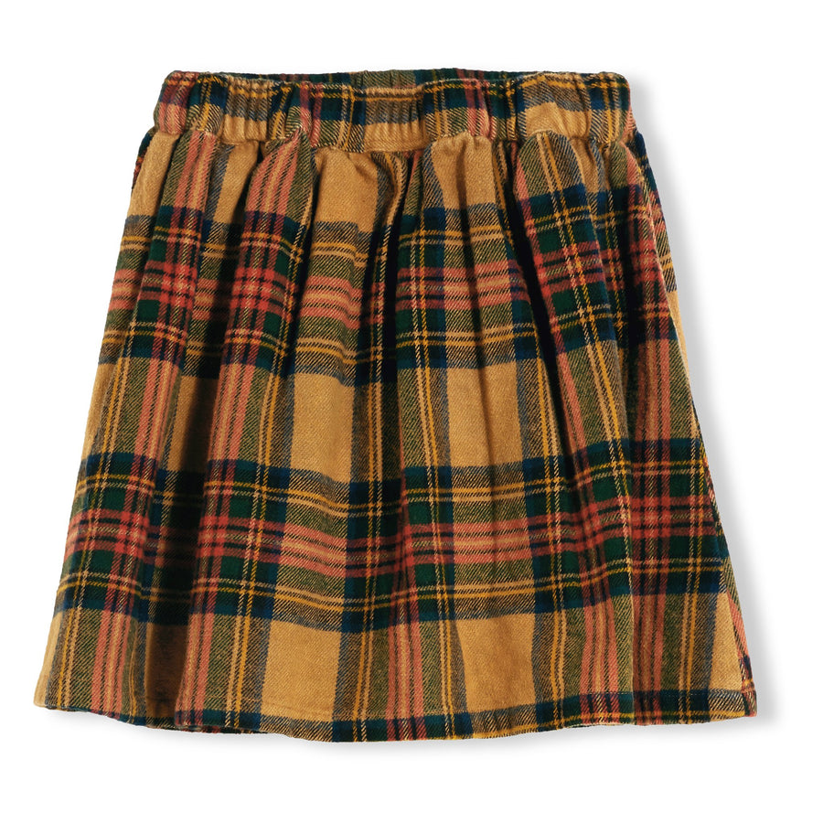 Ashby Walnut Checks - Skirt