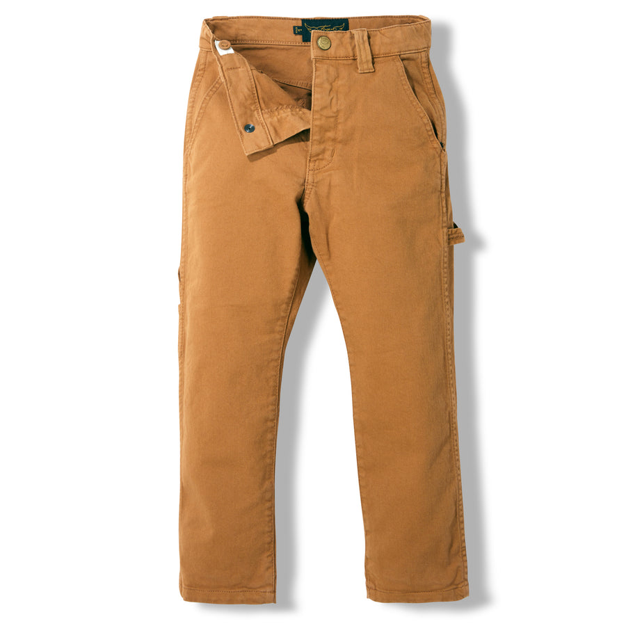 BAGGY Caramel -  Woven Baggy Pants