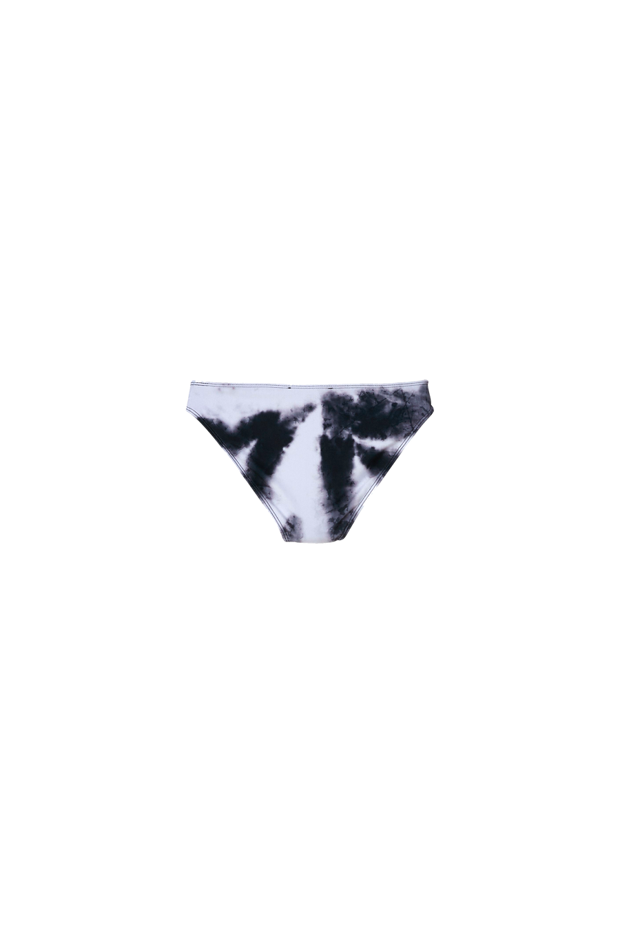 Finger in the Nose - Swimwear - BARI Off White/Ash Black Tie & Dye - Swim Panties