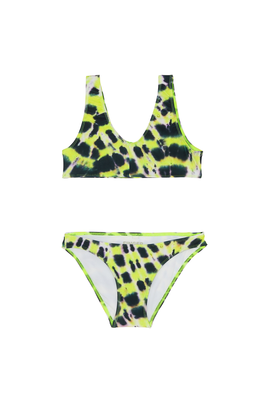 BAY Fluo Lime Splash - Bikini