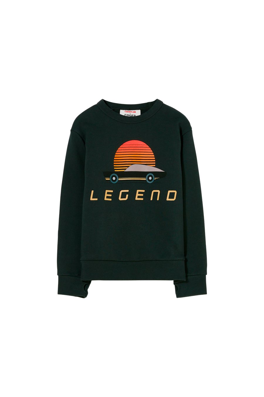 Finger in the Nose - Sweatshirts - BRIAN Ash Black Legend - Sweater