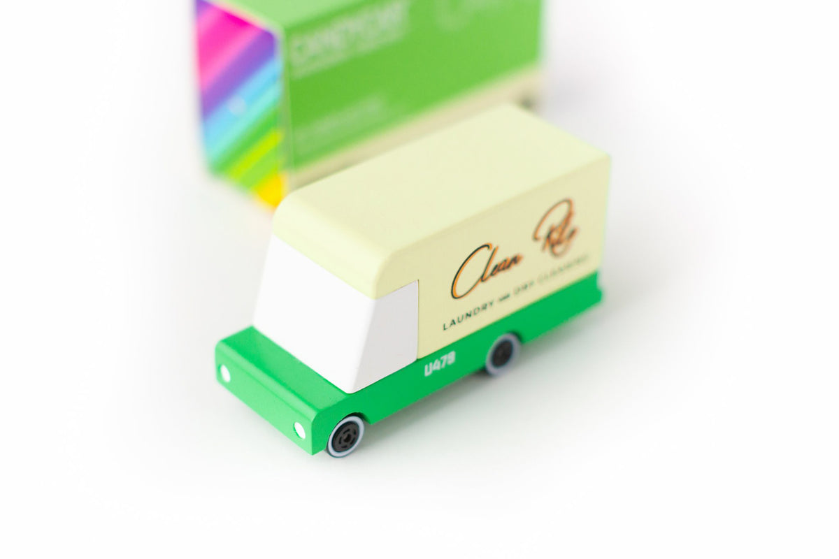 Jouet en bois - Laundry Van - voiture - Candylab