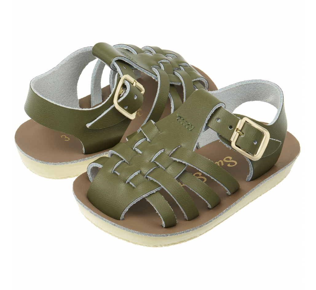 Salt Water - Sandals - Sandals Sailor Olive