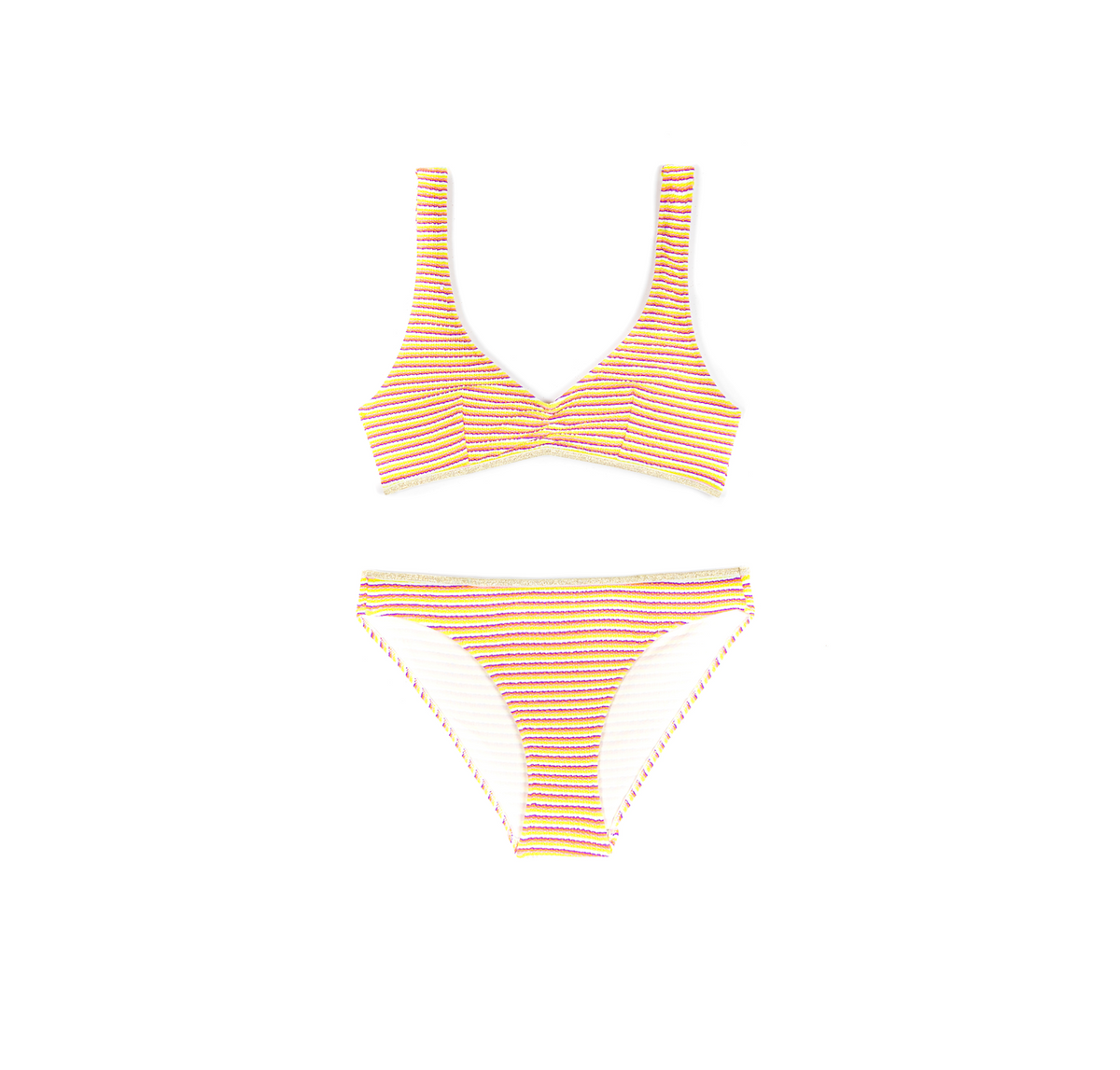 Maillot Deux Pièces Claude Summer Stripes