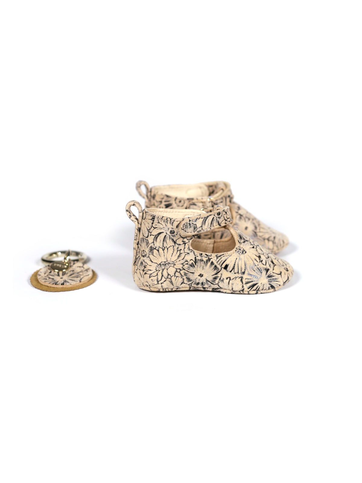 Flowers Nude Baby Shoes Craie Studio