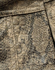 Gordis - Nickie faux snakeskin jacket