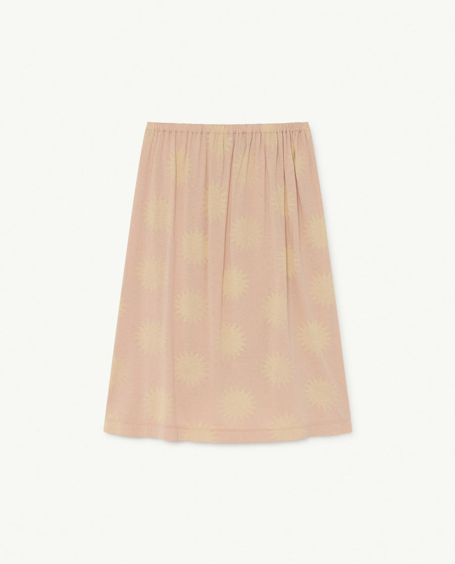 Ladybug Kids Skirt Soft Pink Suns