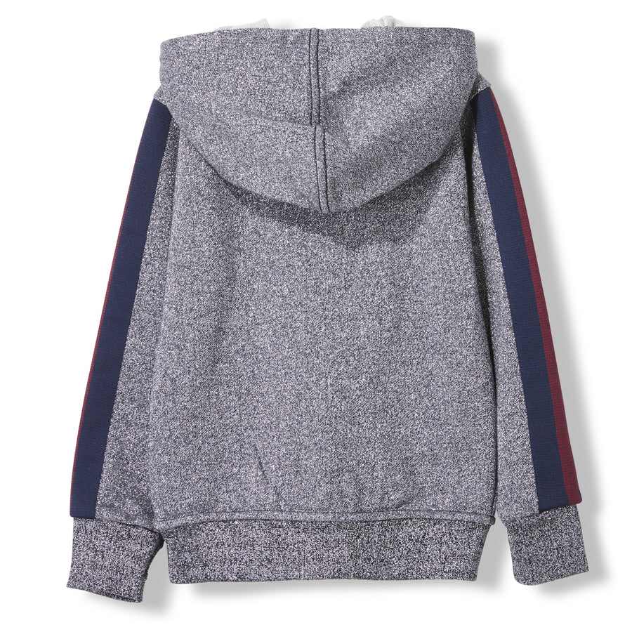 HAYDEN Glitter -  Knitted Zipped Hoody