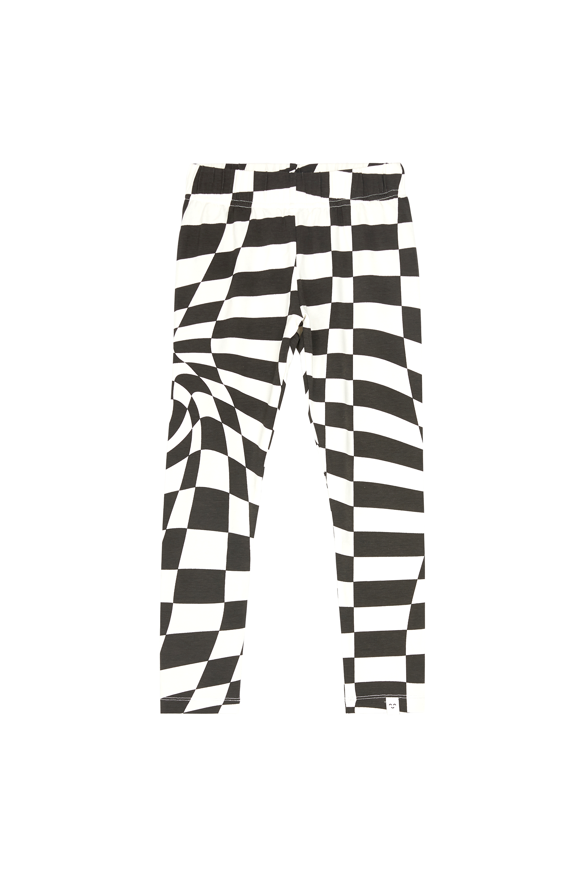 Tween Bottoms, Leggings- Blk & Wht Checkered