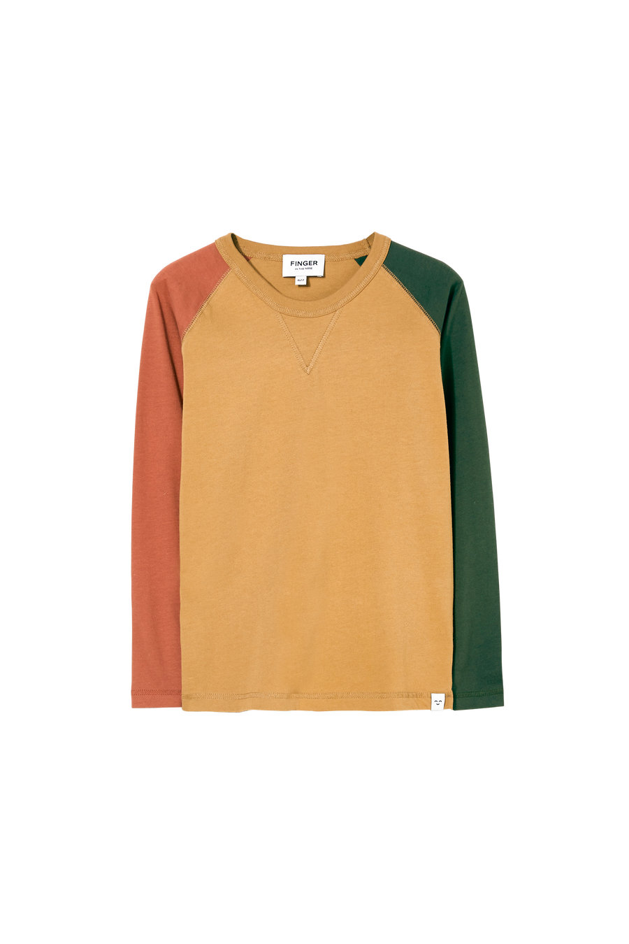 NEAL Tobacco Colorblock - Long Sleeve T-Shirt