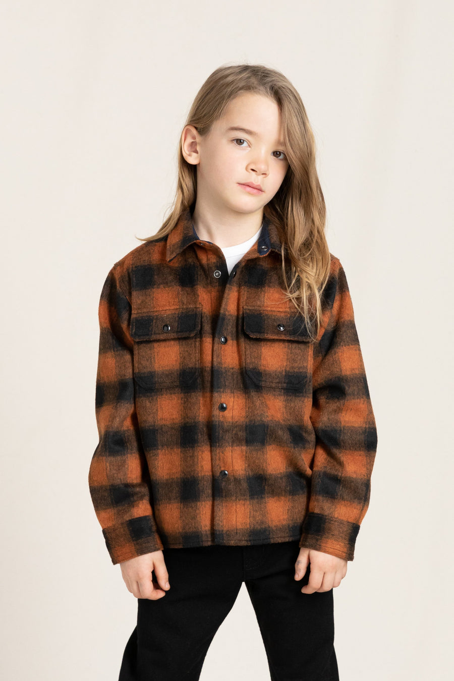 Finger in the Nose - Brick Checkers Long Sleeve Shirt