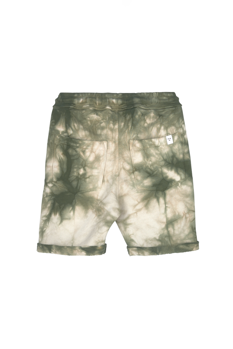 Finger in the Nose - Khaki Tie & Dye Bermuda Shorts