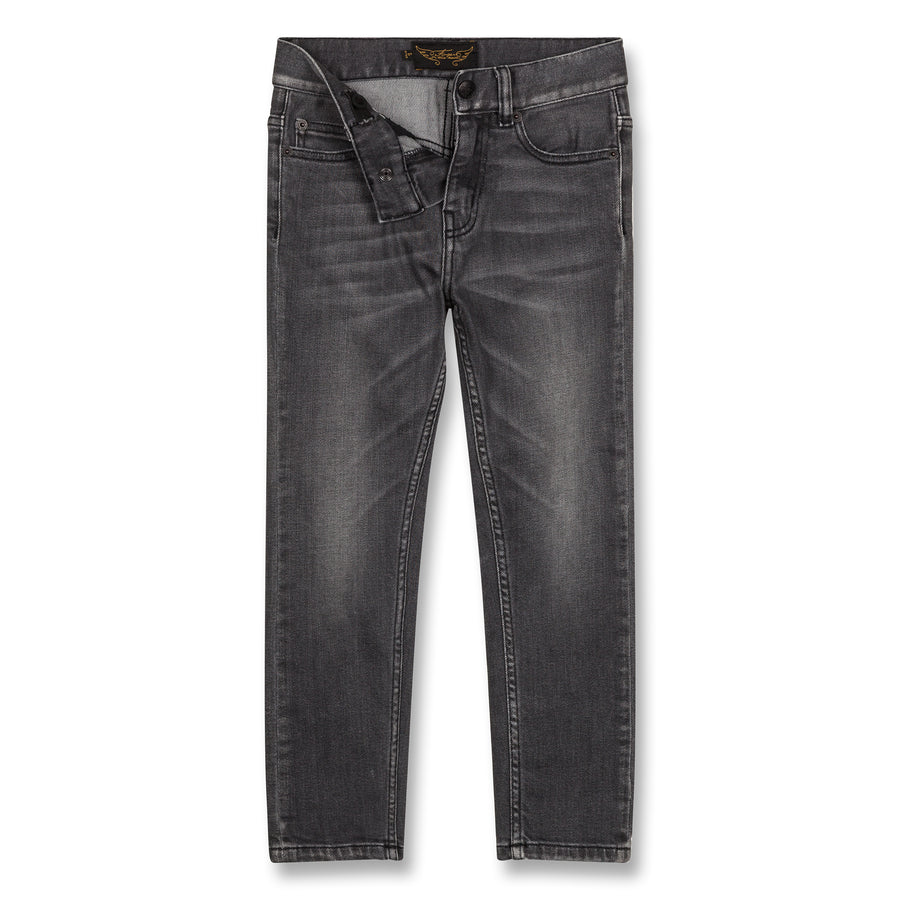 New Norton Grey Denim - Boy Woven 5 Pocket Straight Fit Jeans