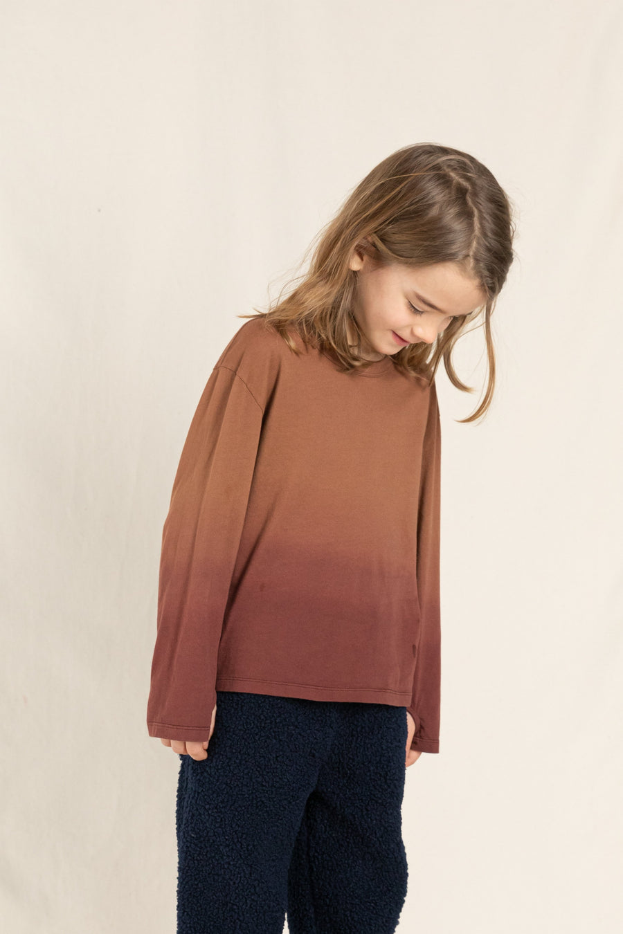 NICO Brick Dip Dye - Long SleeveT-shirt