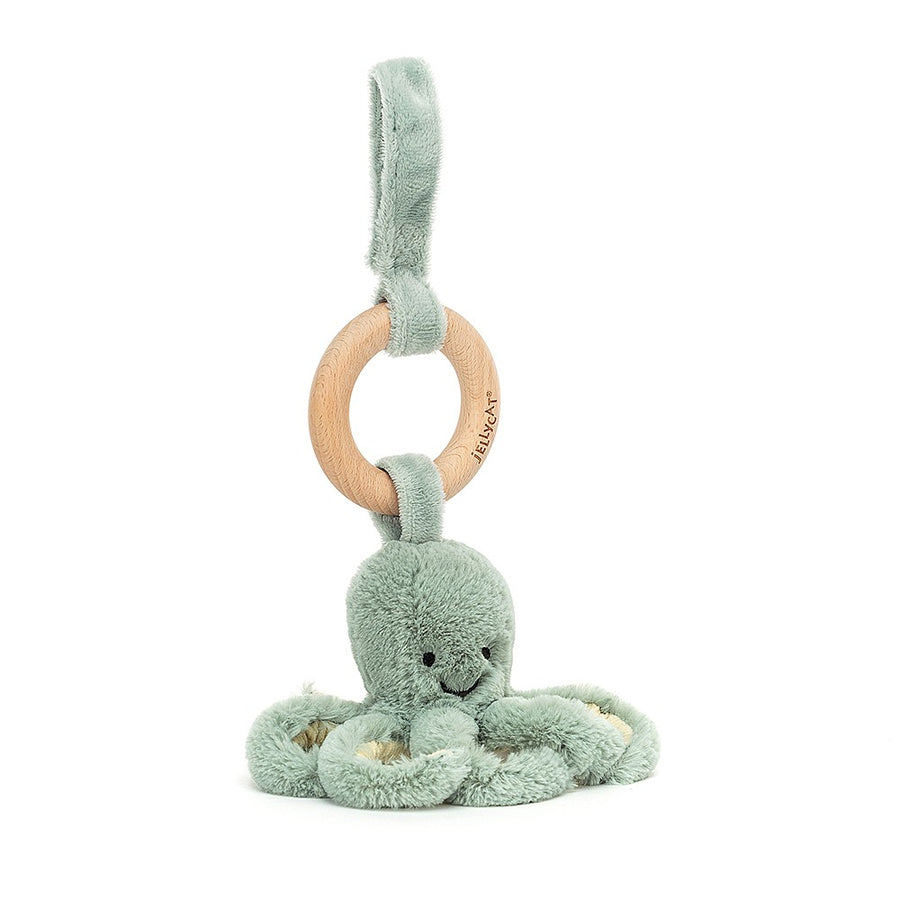 Odyssey Octopus Wooden Ring Toy