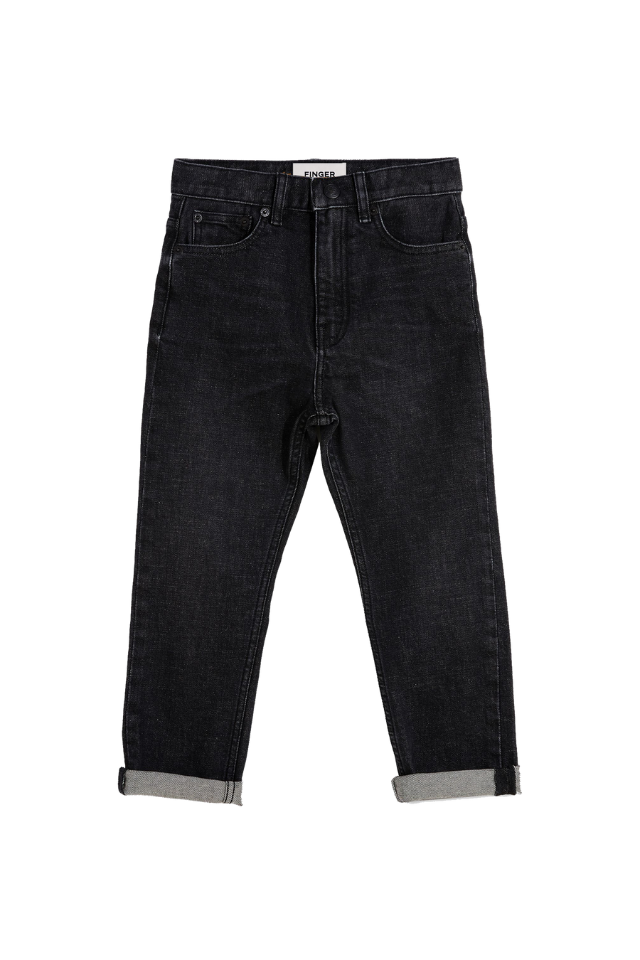 Finger in the Nose - Black tapered Fit Jeans