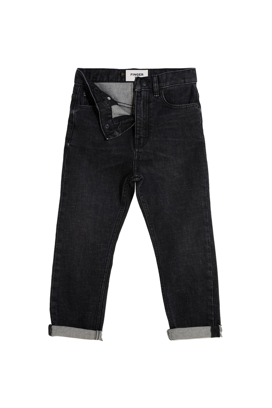 Finger in the Nose - Black tapered Fit Jeans