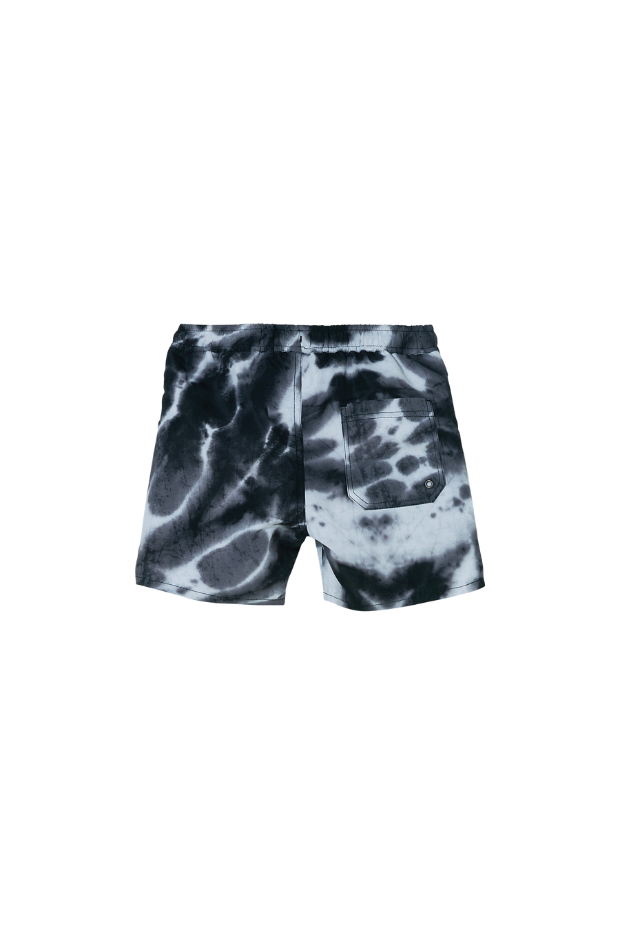 Finger in the Nose - Shorts - POOLBOY Black/White Tie & Dye - Swimming Shorts