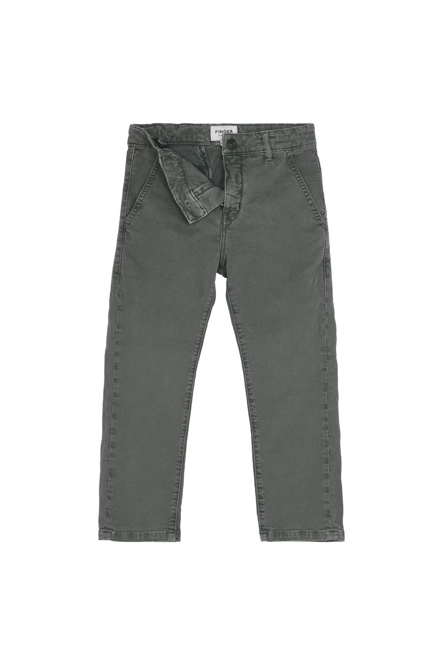 PORTY Ash Black - Chino Fit Pants