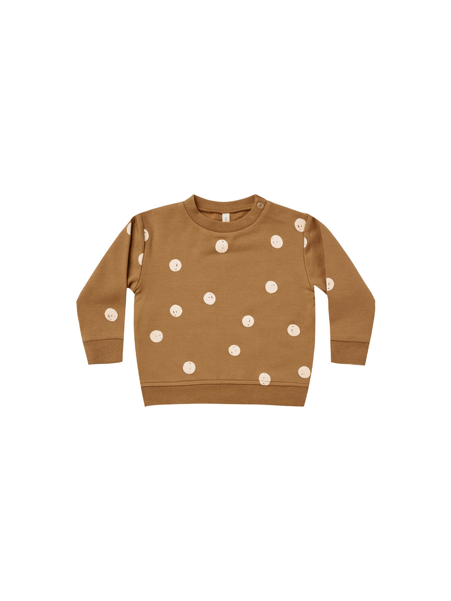 Fleece Sweatshirt Polka-Dot