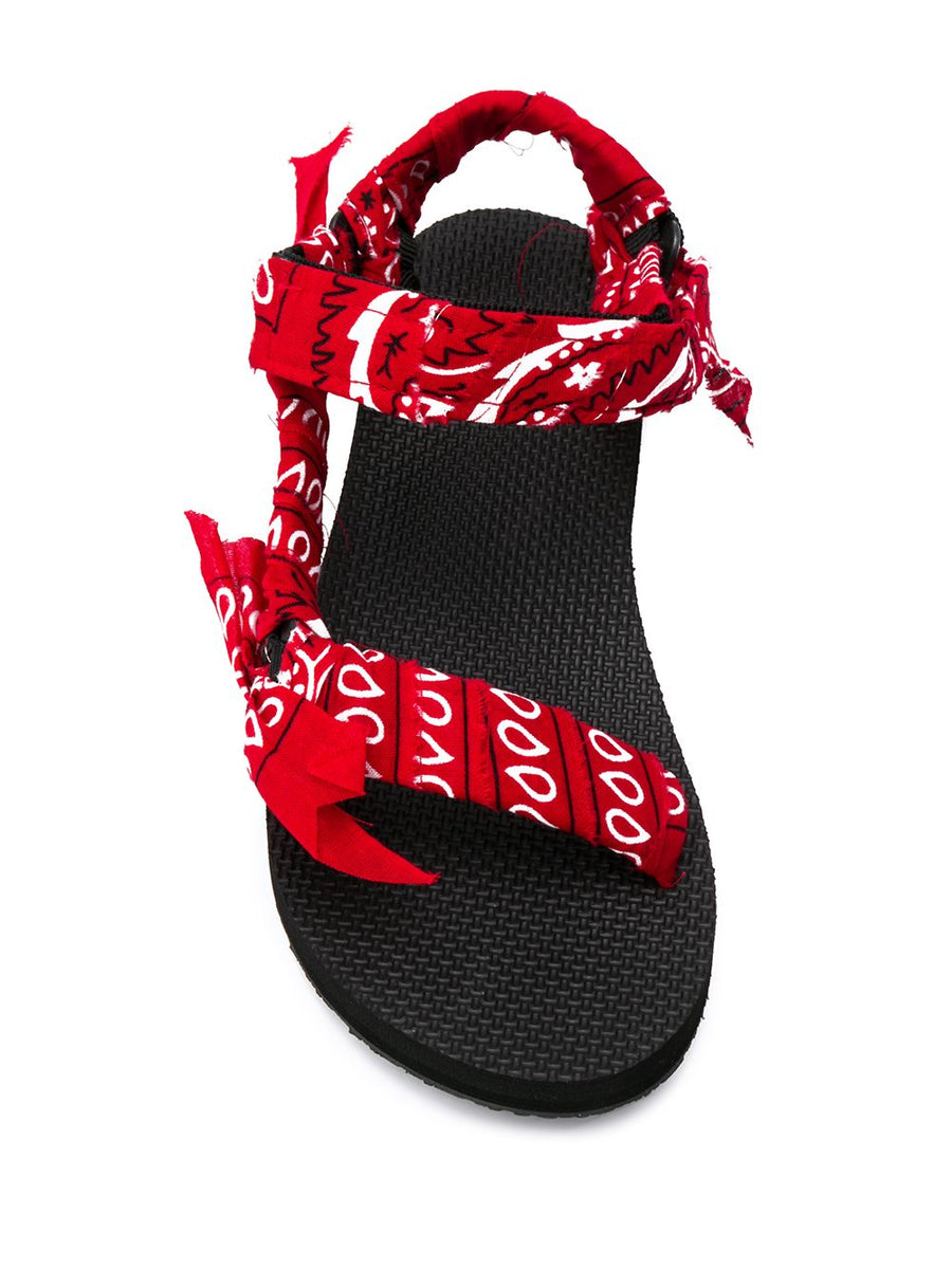 Arizona Love - Sandals - Red Kids Bandana Sandals