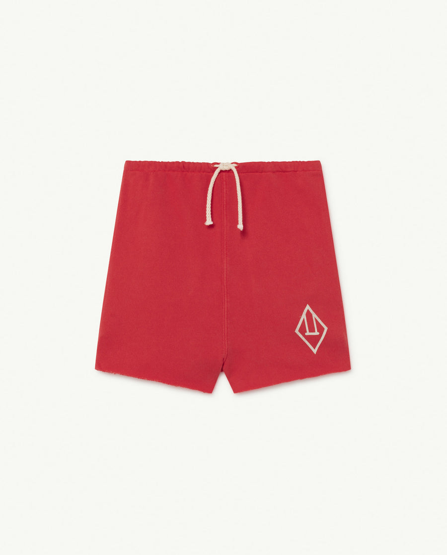The Animals Observatory - Pants - Hedgehog Kids+ Trousers Red Logo