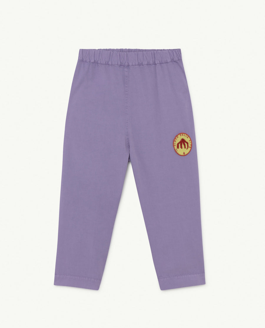 The Animals Observatory - Pants - Elephant Kids Trousers Purple Circo