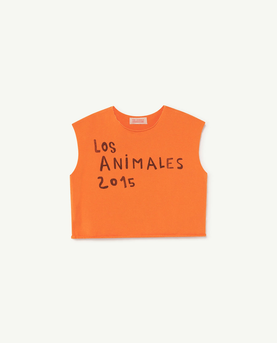 T-Shirt Orange Los Animales - The Animals Observatory