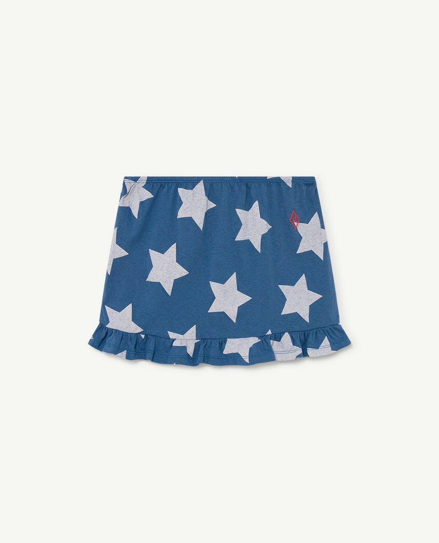 Ferret Kids Skirt Blue Stars