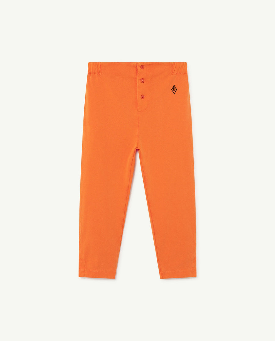 Camaleon Kids Pants Orange Logo