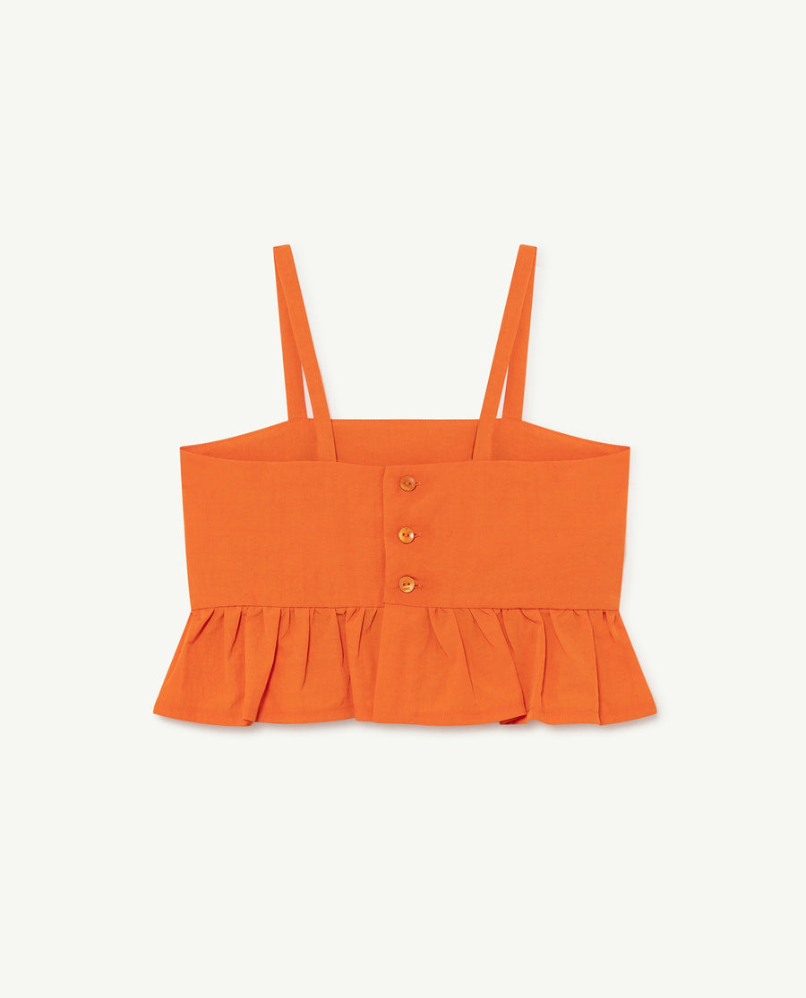 Stork Kids Shirt Orange Logo