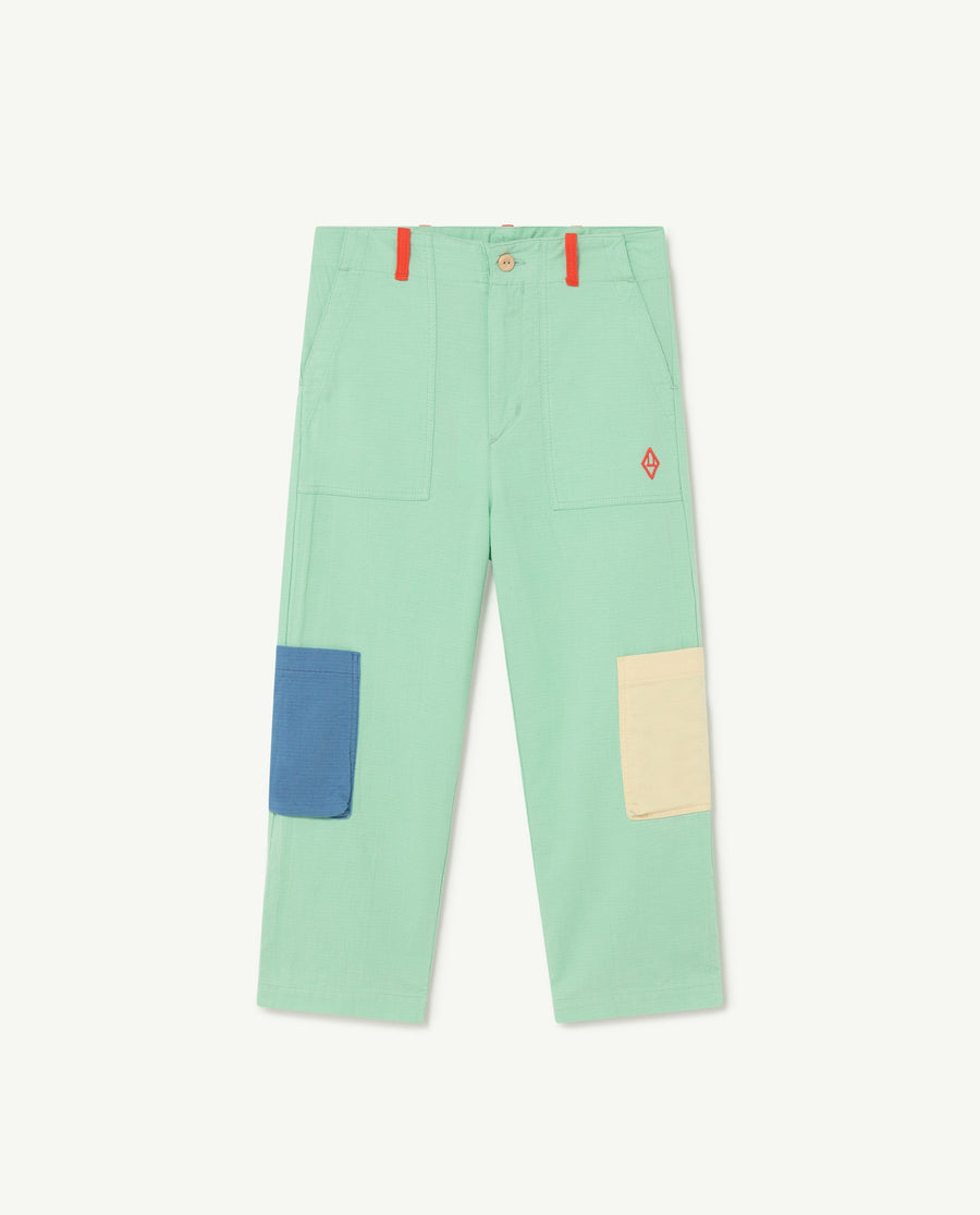 Chicken Kids Pants Blue Logo