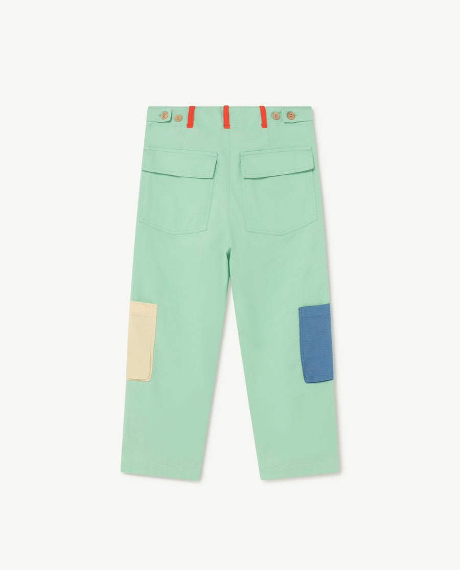 Chicken Kids Pants Blue Logo