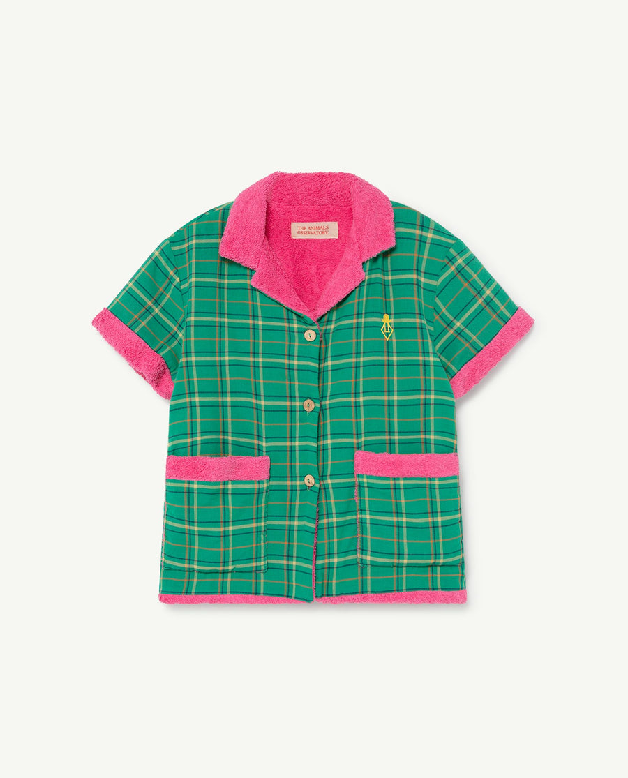 Whale Kids Shirt Green Logo