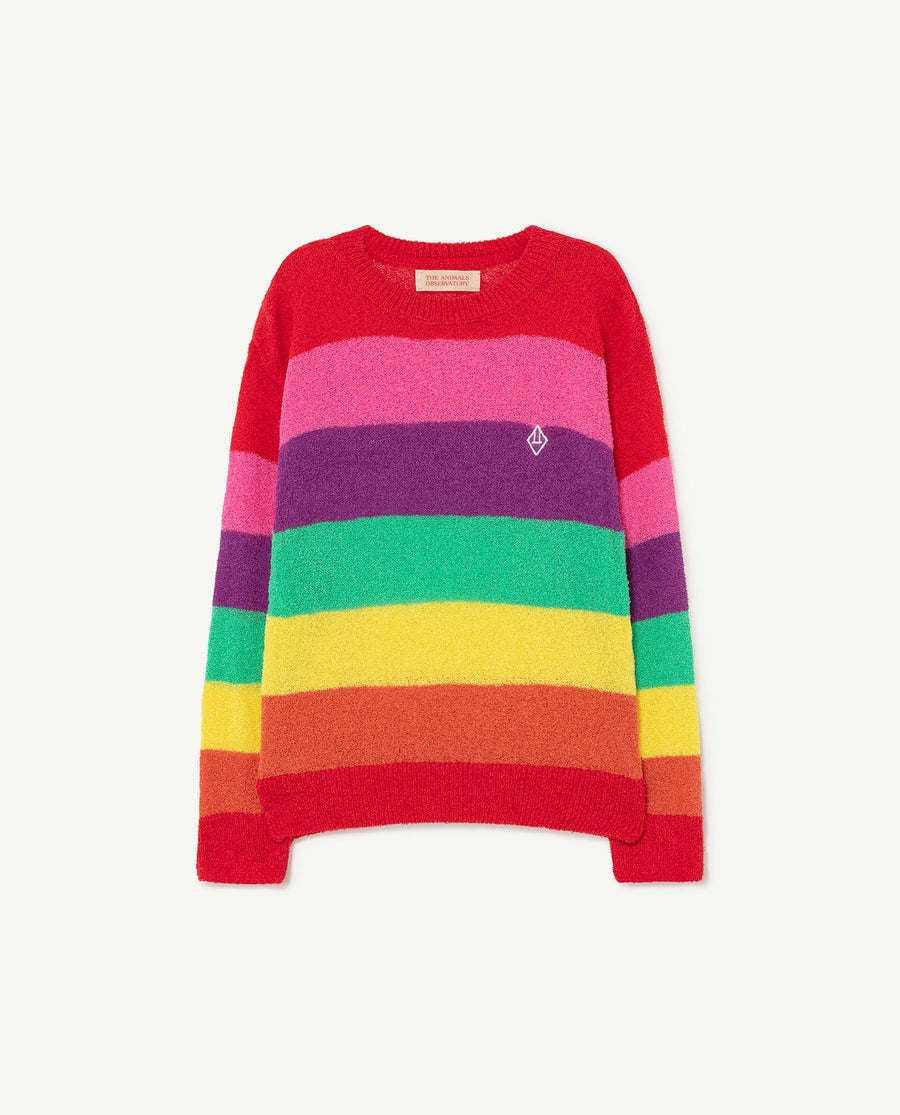 Bull Kids Sweater Red Logo