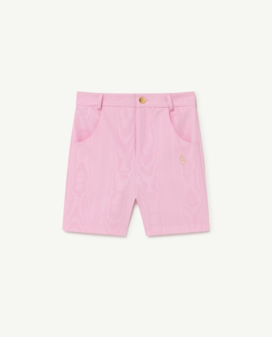 Moare Pig Kids Pants Pink Logo