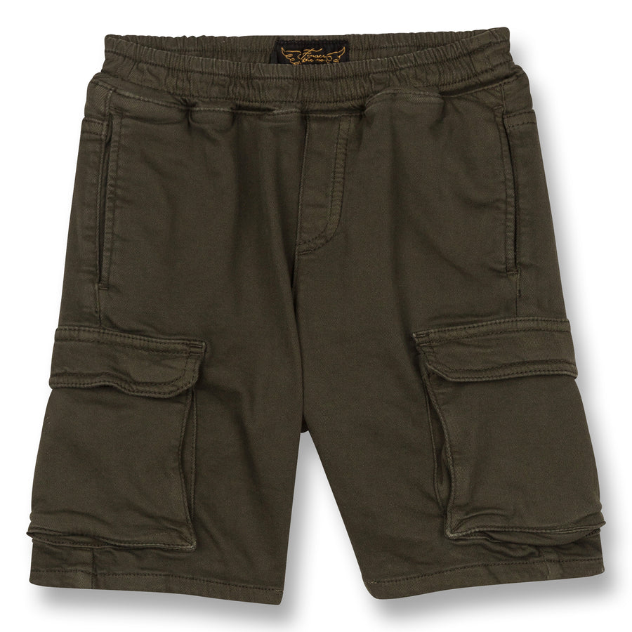 Shortbeach Khaki - Boy Woven Jogging Shorts