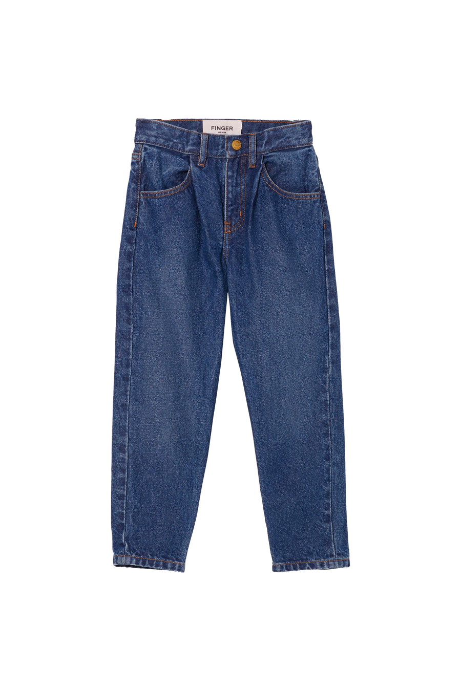 Finger in the Nose - Medium Blue - Slouchy Fit Jeans