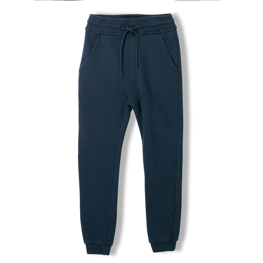 SPRINT Night Blue -  Knitted Fleece Jogging Pants