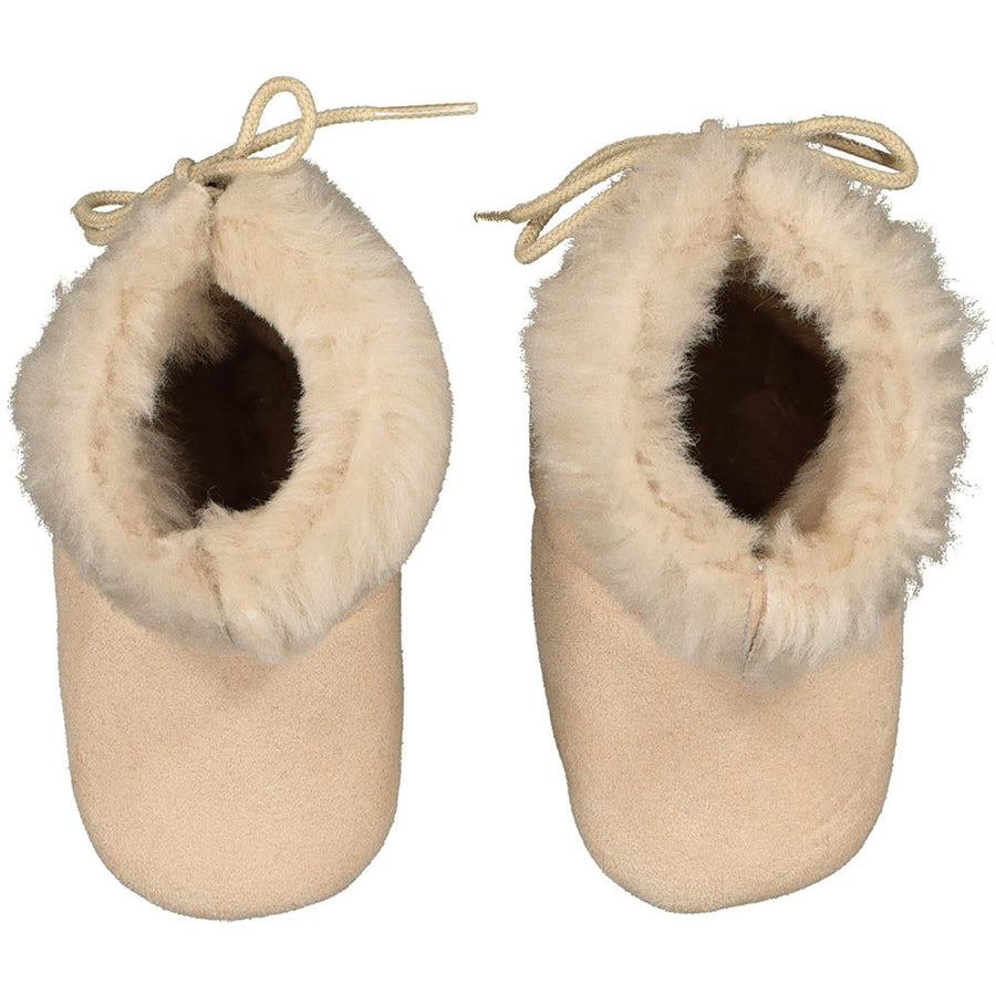 Slippers Patt'Touch Shearling Beige