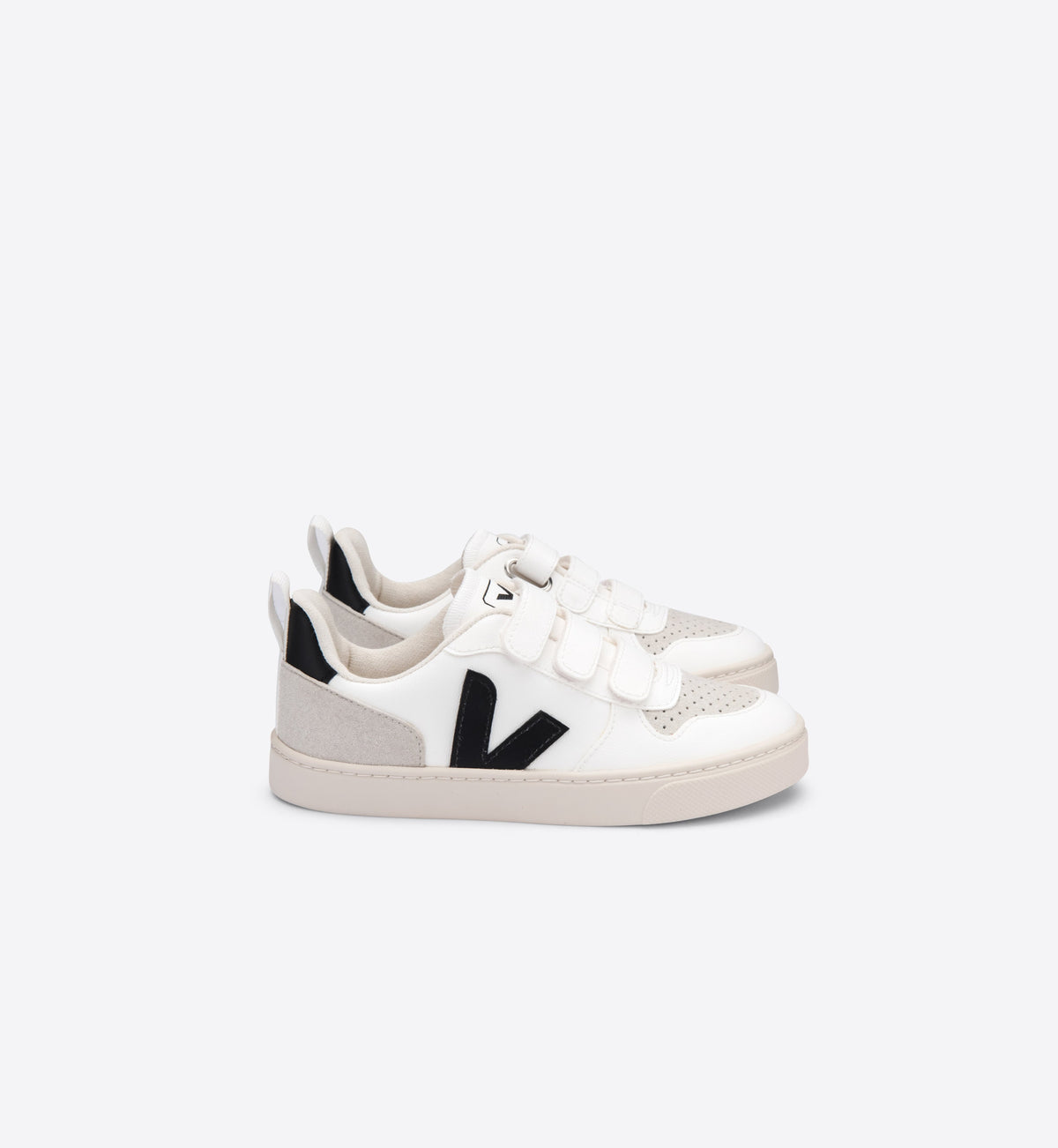 Veja - Sneakers - V-10 Velcro Cwl White Black