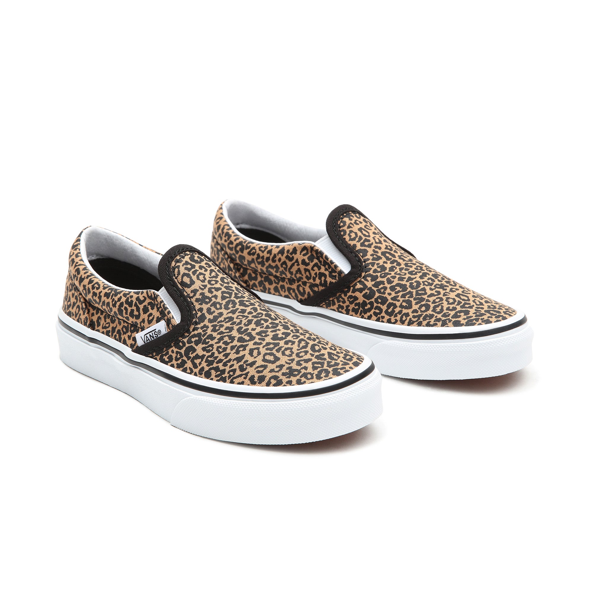 Classic Slip On Leopard Black Vans