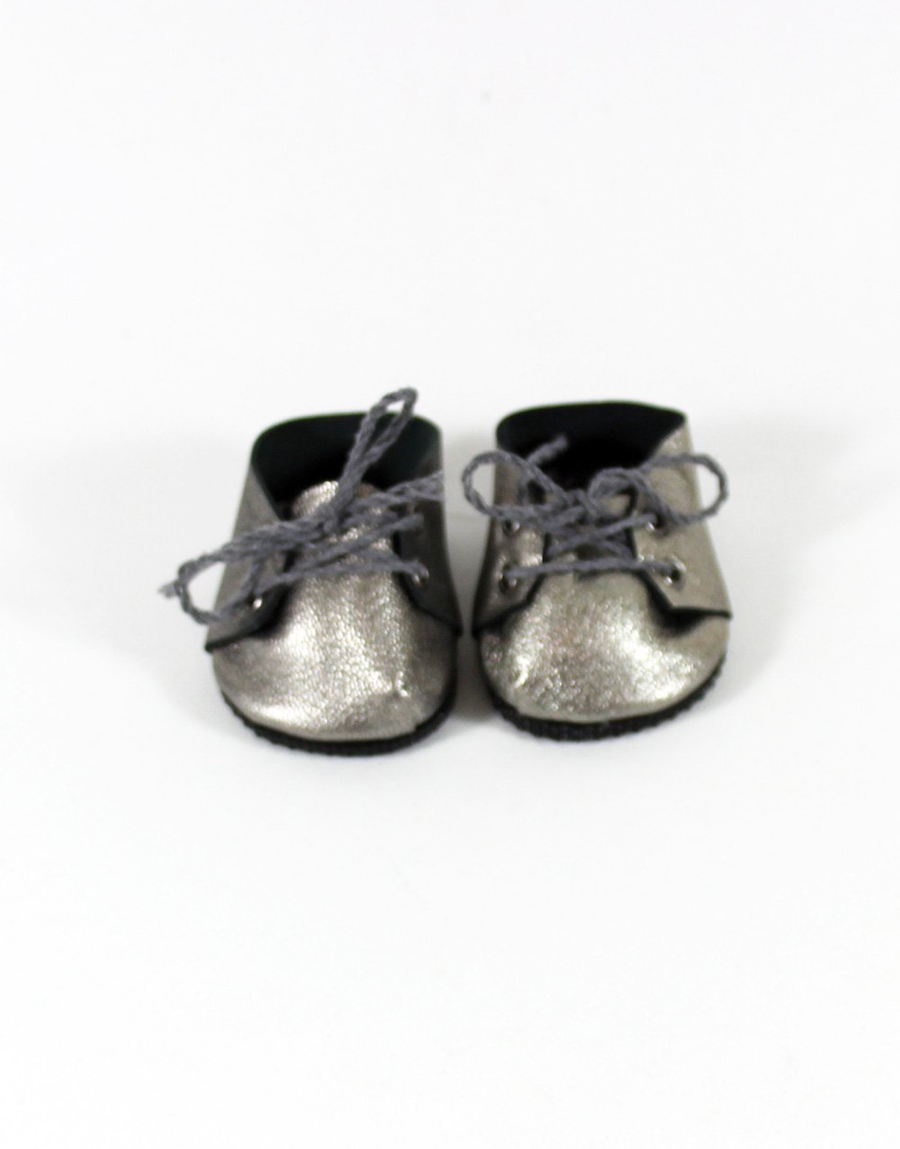 Gordis - Chaussures à lacets Argent