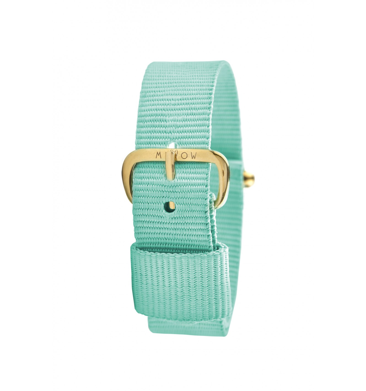 Bracelet Seul Vert d'Eau Boucle Or