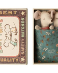 Baby Mice, Twins In Box