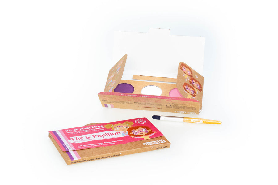 3 colors face painting kit « Fairy & Butterfly »