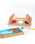 3 colors face painting kit « Pirate & Ladybird »