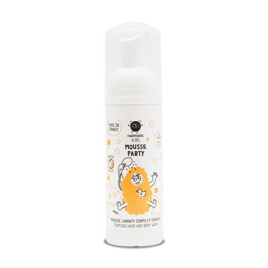 Body and Hair Washing Foam - Apricot